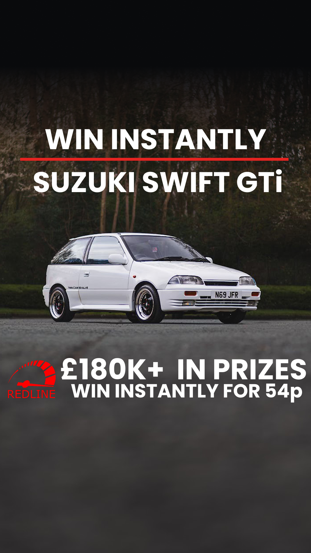 Redline Competitions Facebook ad