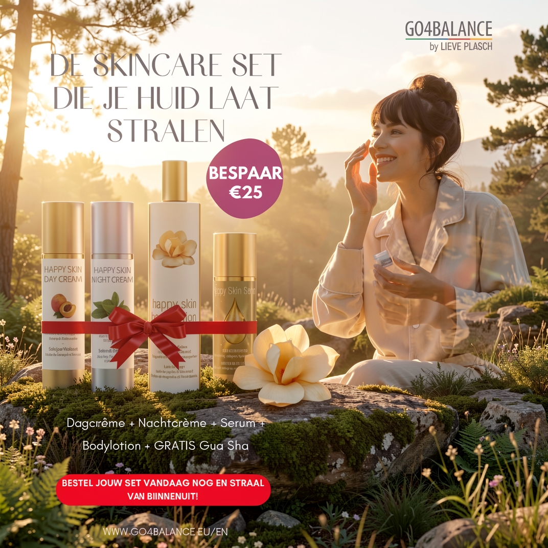 Go4Balance herbal drops Facebook ad: Je geeft elke dag het beste van jezelf.