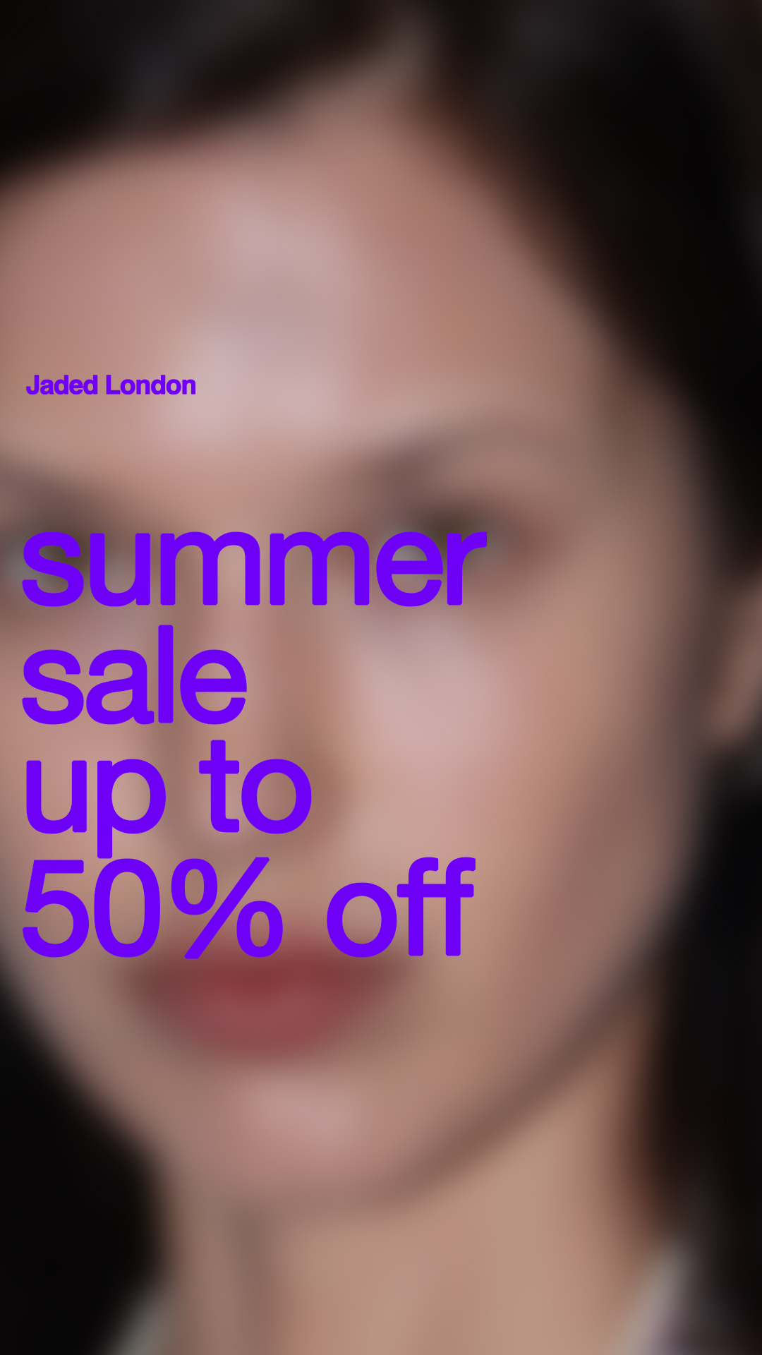 Jaded LDN Facebook ad