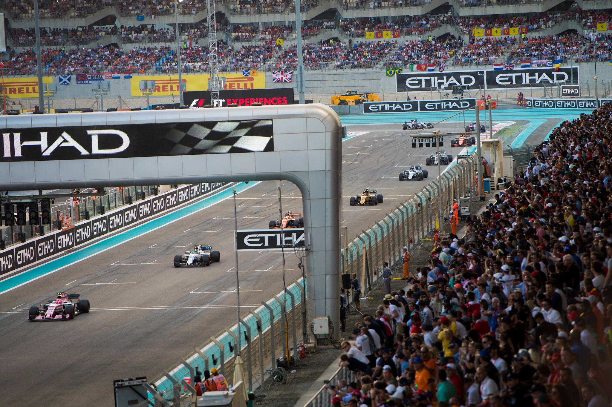 Formula Escapes Facebook ad: F1 Travel Packages.