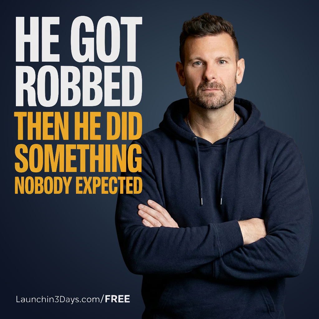 Tyson Zahner: Attraction Marketing Coach Facebook ad: He Took His Mugger Out to Dinner