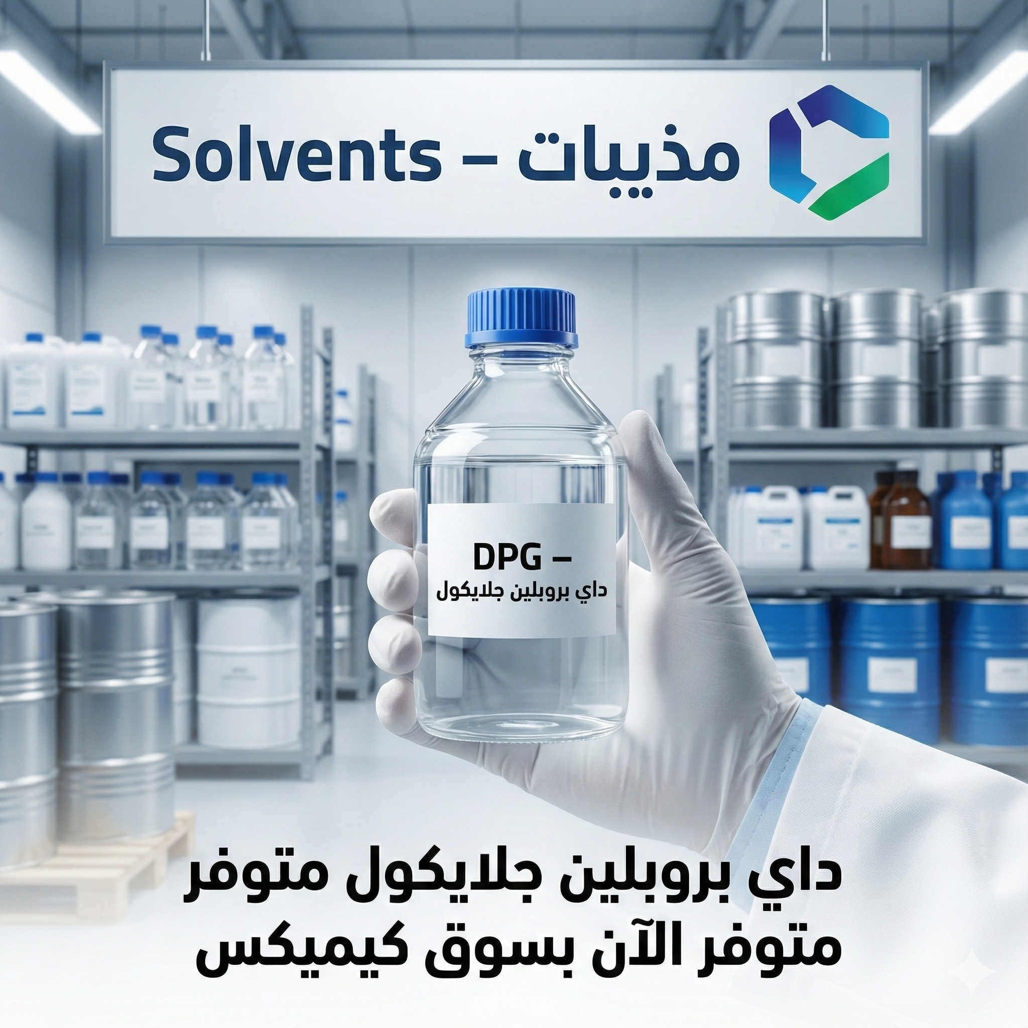 Chemix Lab Facebook ad: حكاية الـ DPG… المكوّن الخفيف اللي شايل عالم…