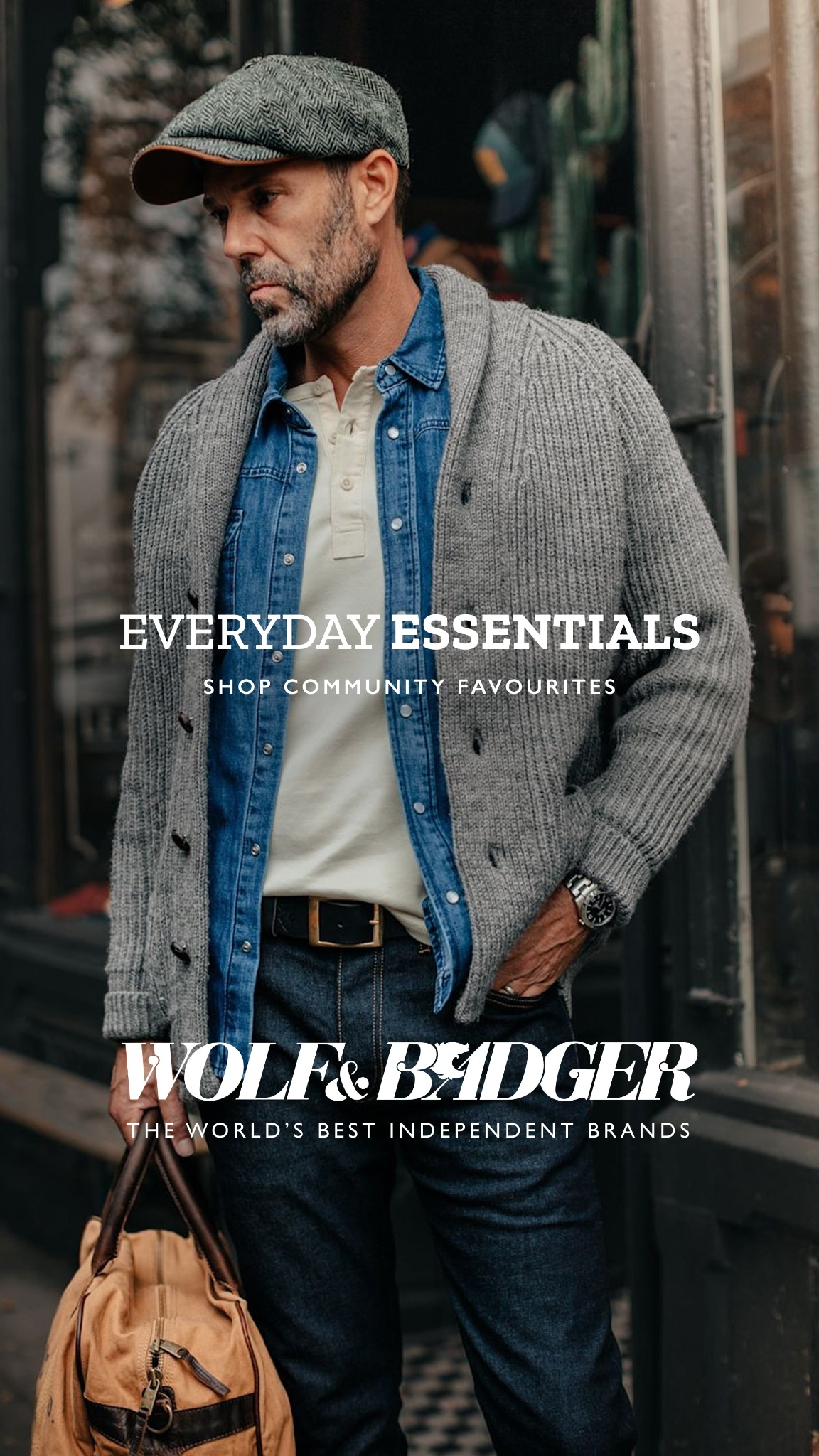 Wolf & Badger Facebook ad