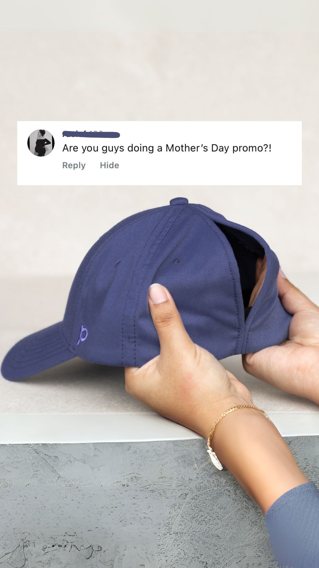 Ponybackstyle Facebook ad