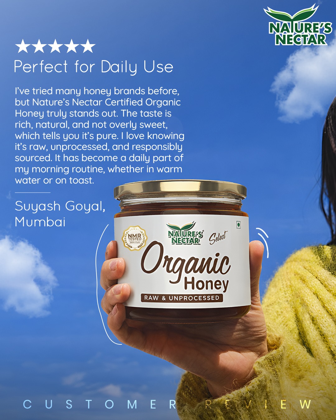 Nature's Nectar Facebook ad