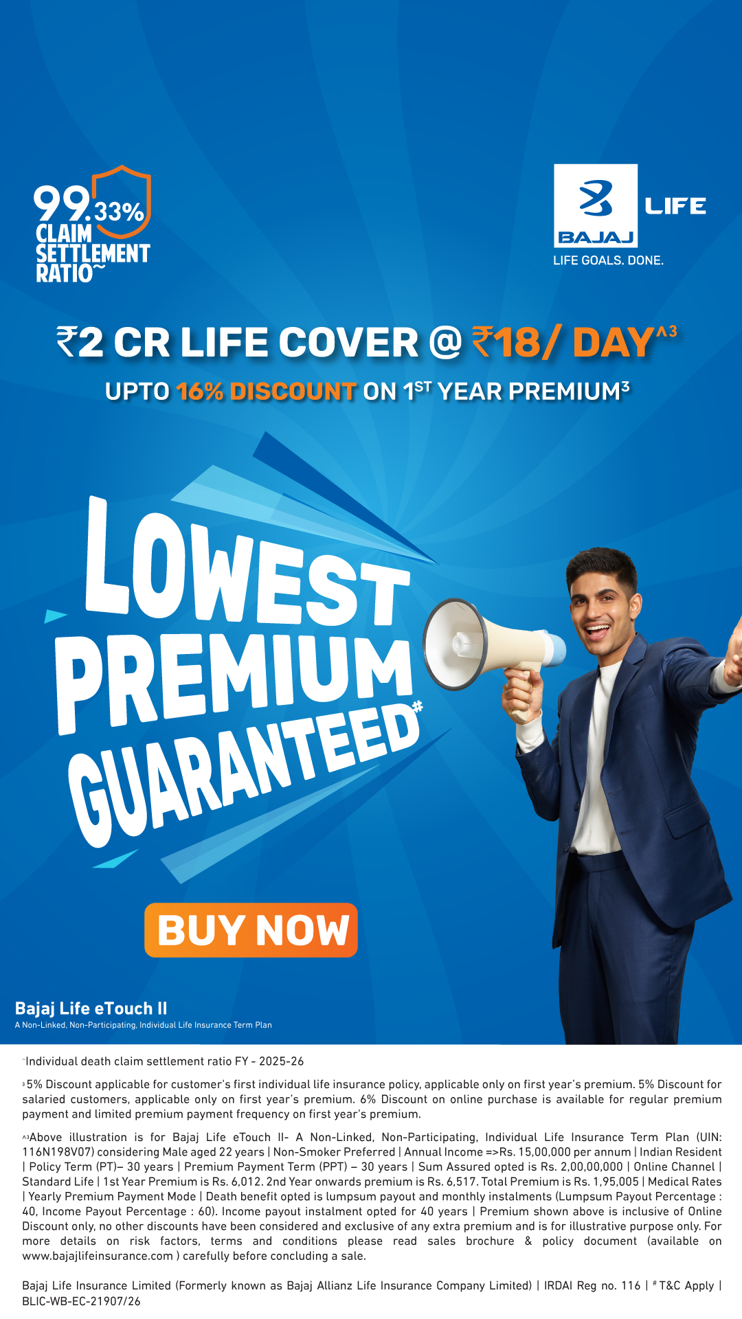 Bajaj Life Facebook ad