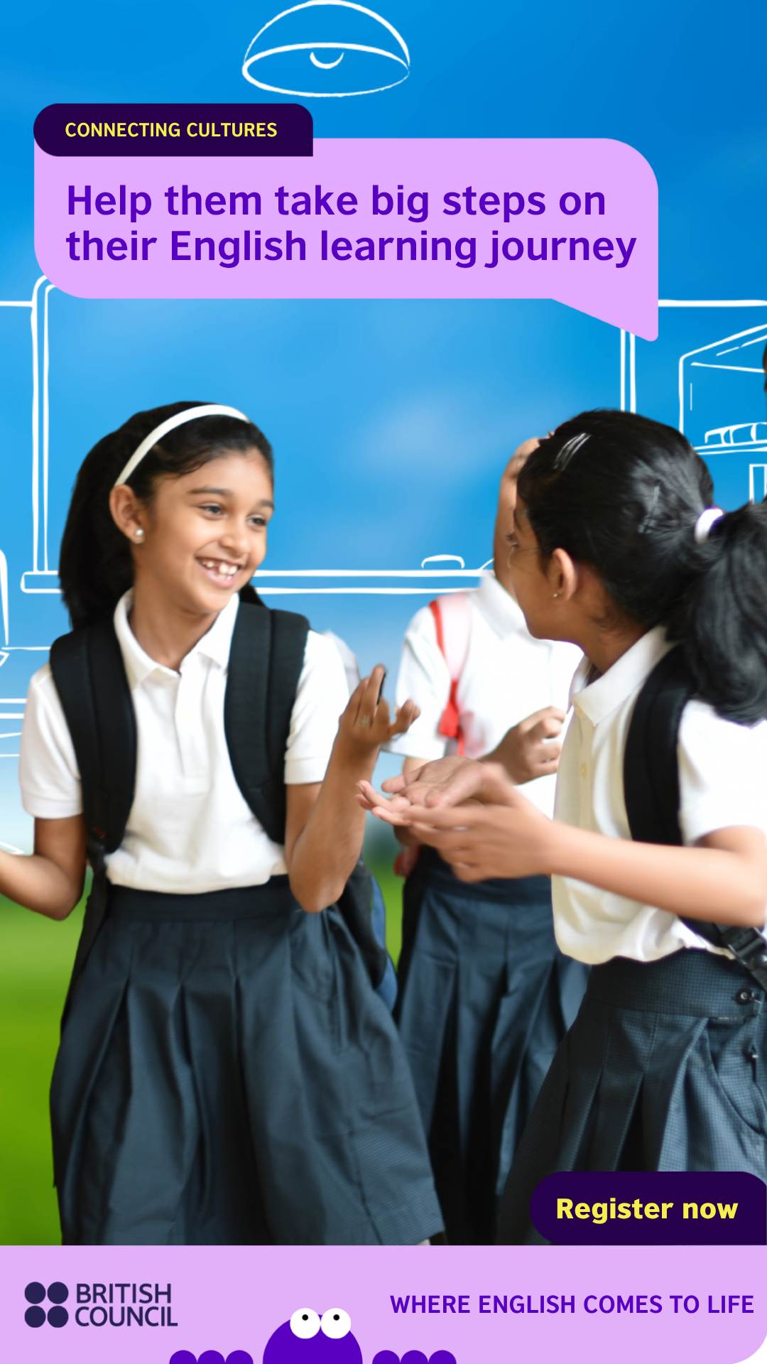 British Council India Facebook ad
