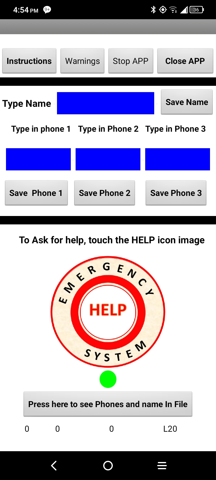 Luis Villalta Iglesias Facebook ad: Emergency Help 1