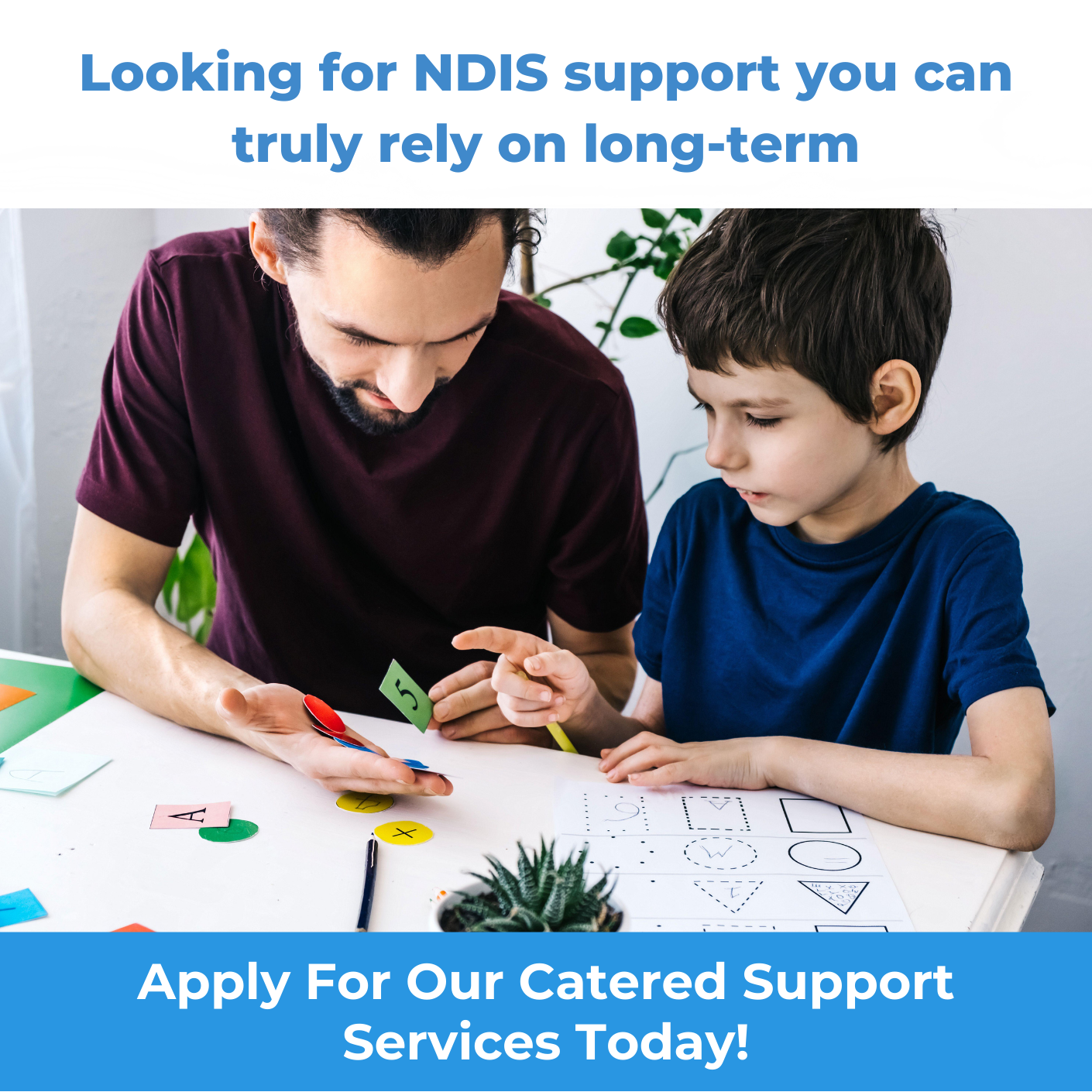 Lively Growth Pty Ltd Facebook ad: Apply for NDIS support today!