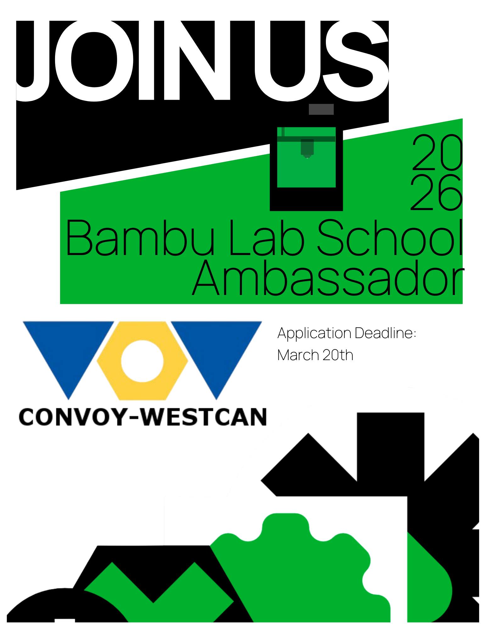 Convoy Westcan Industrial Supplies + Fasteners Facebook ad: The search for the 2026 School Ambassadors is…