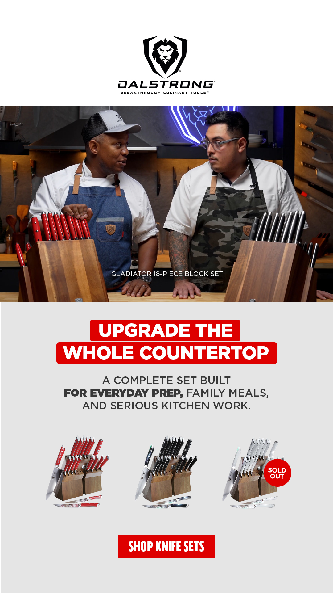 Dalstrong Facebook ad