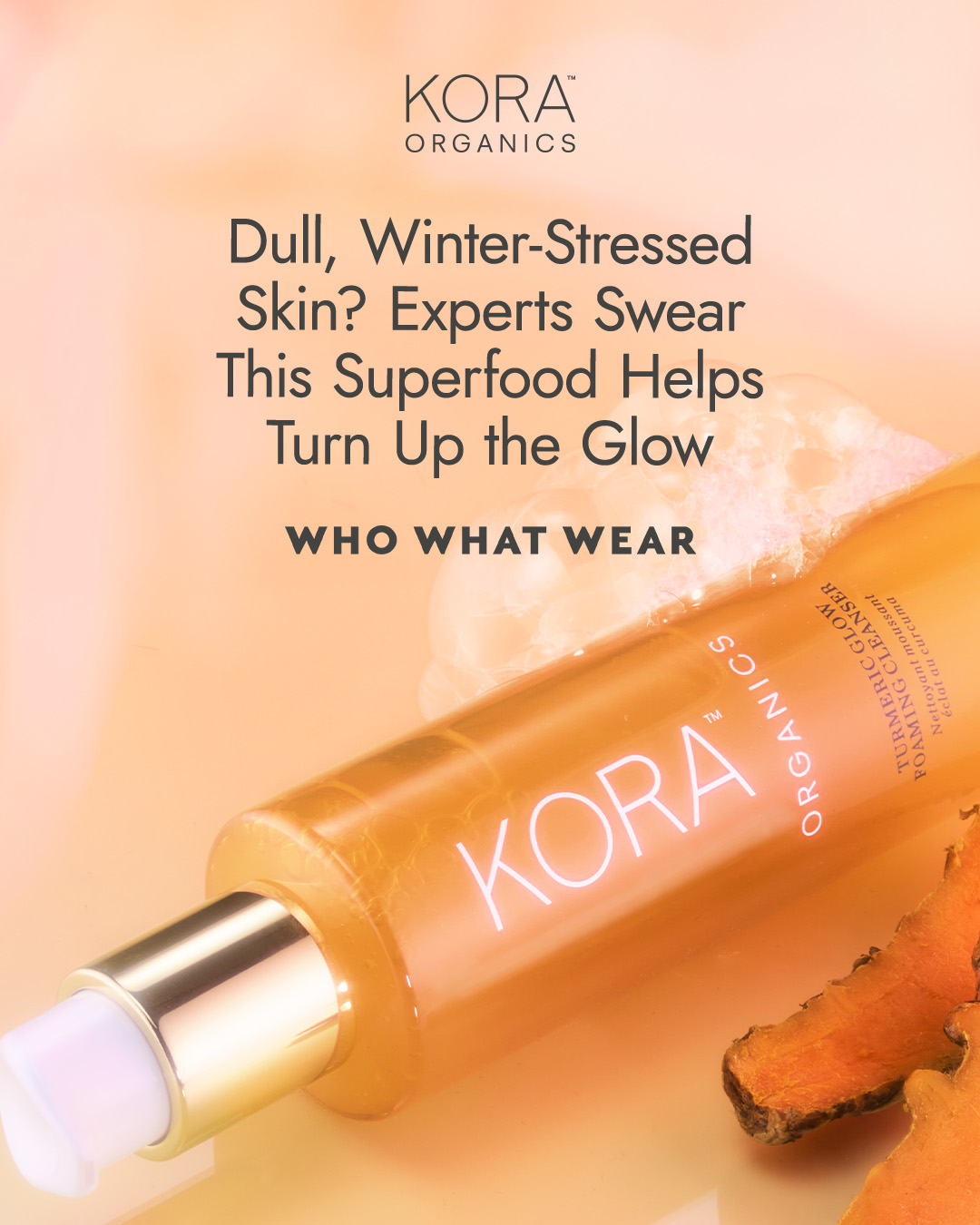 KORA Organics Facebook ad