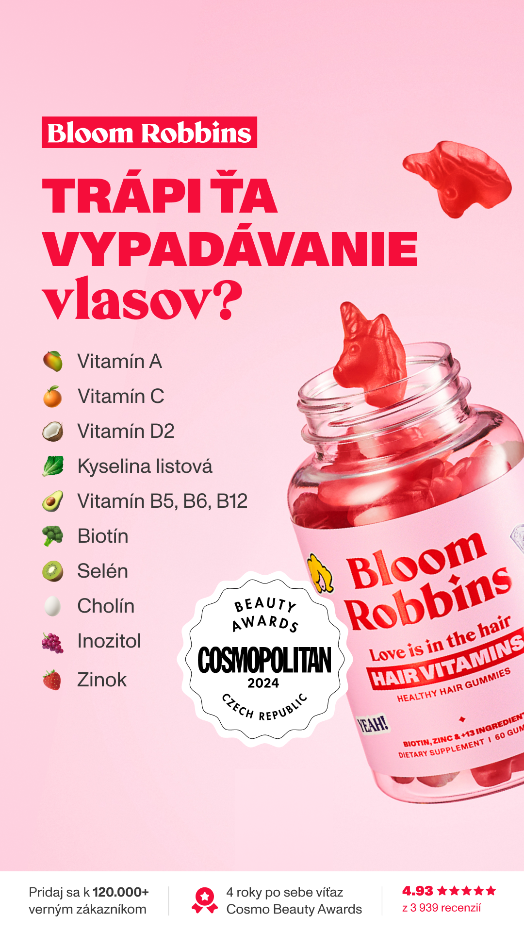 Bloom Robbins SK/CZ Facebook ad