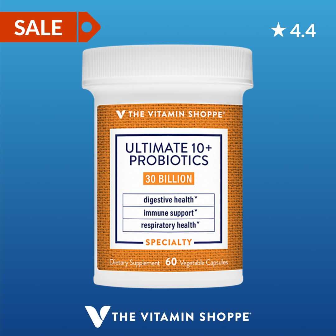 The Vitamin Shoppe Facebook ad: Quality vitamins and supplements at everyday low prices.