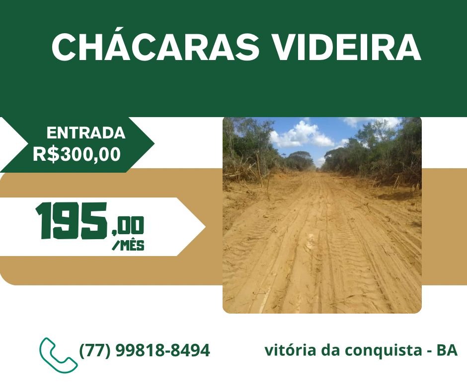 Chácaras Videira Facebook ad: Adquira seu lote aqui!