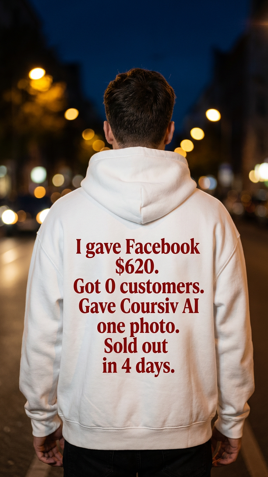 Practical AI Facebook ad