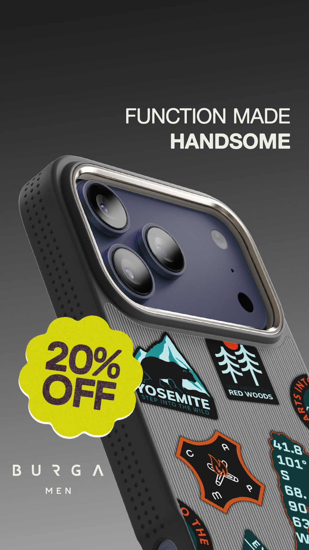 BURGA Phone Cases Facebook ad