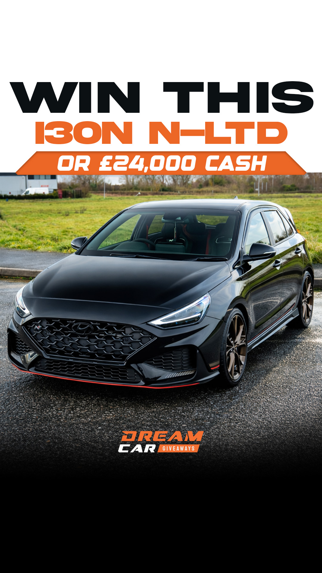 Dream Car Giveaways Facebook ad