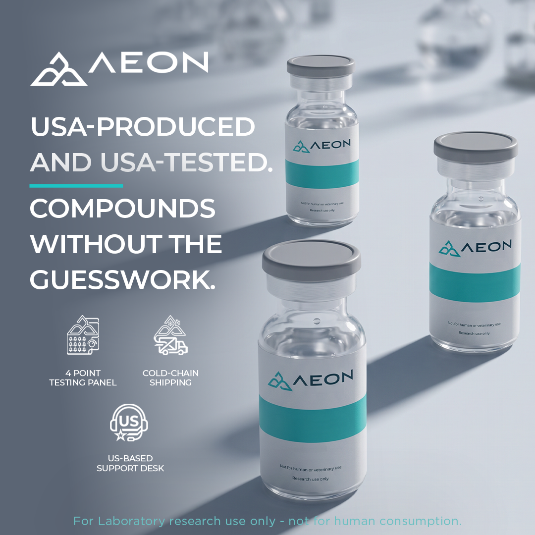 Aeon Club Facebook ad: USA-Produced. Independently Tested.
