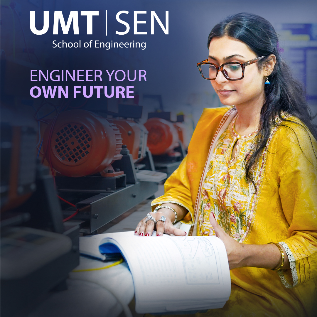 UMT SEN - School of Engineering Facebook ad: Join the School of Engineering (SEN) at UMT…