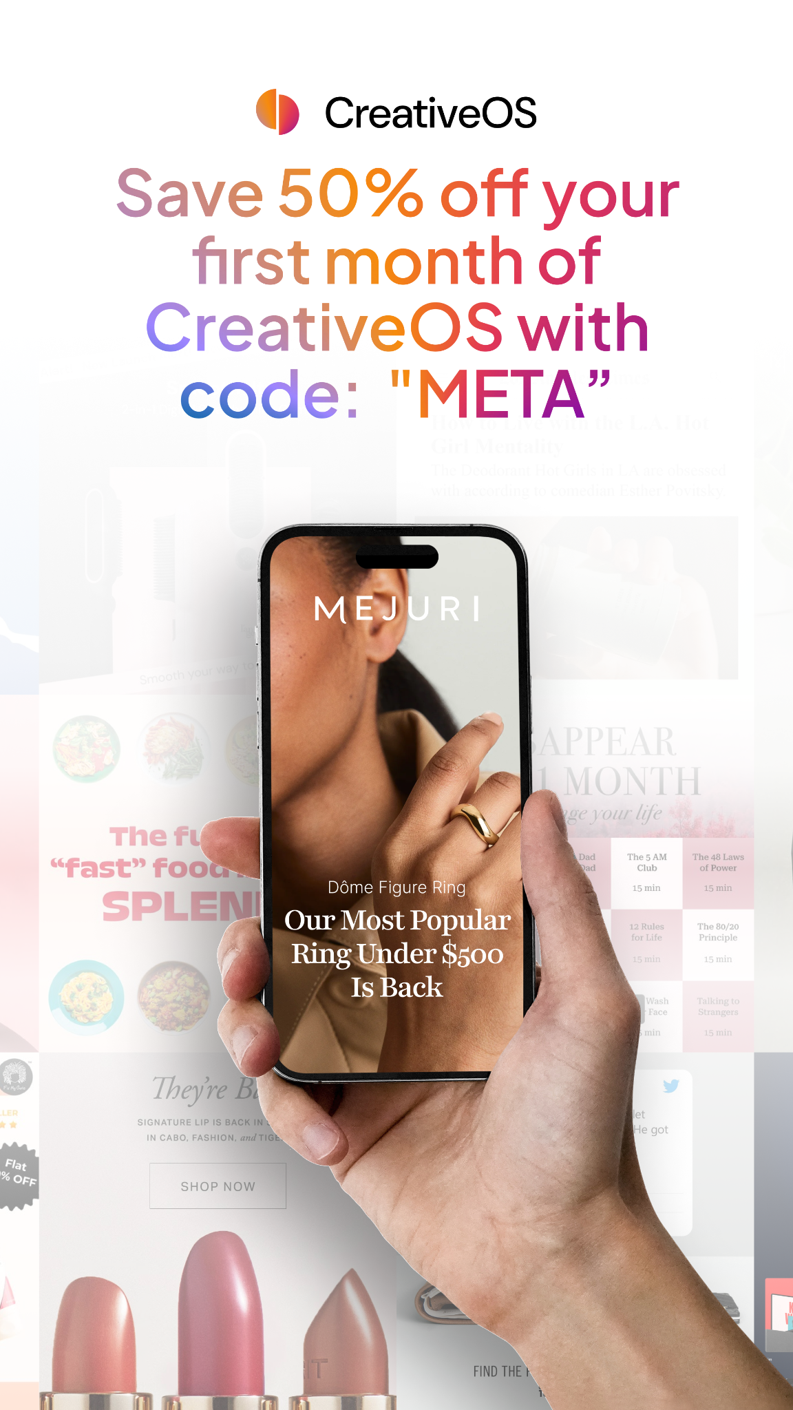 Creative OS Facebook ad