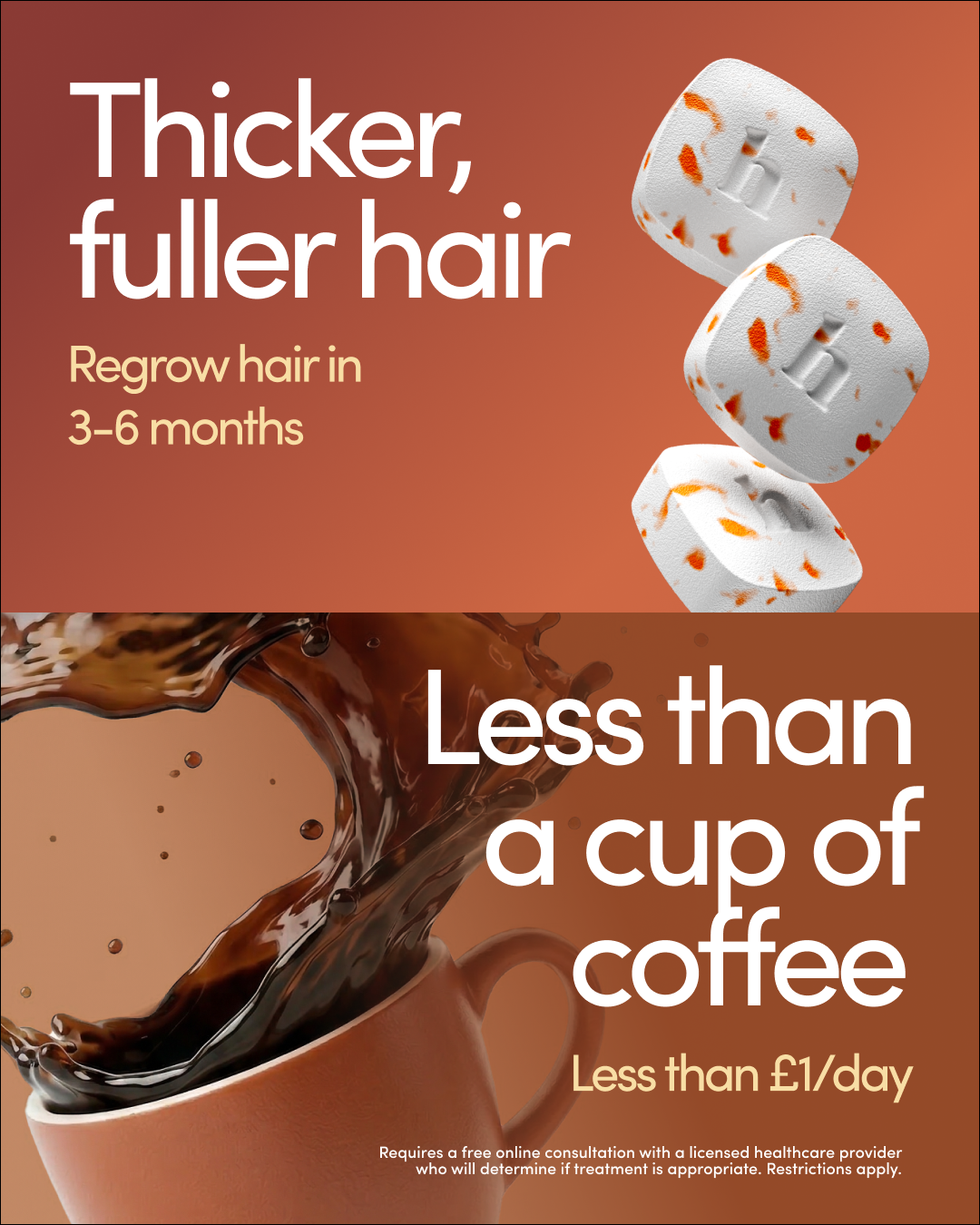 hims Facebook ad