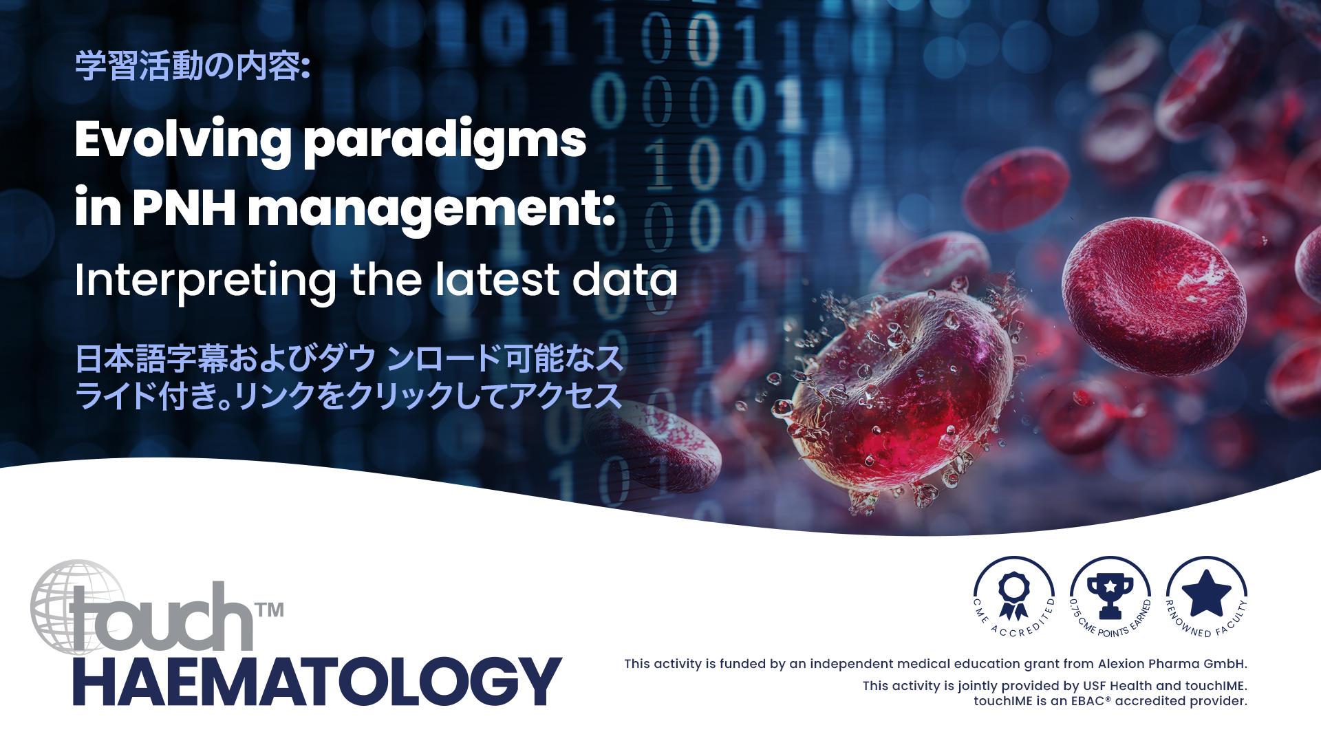 Touch Hematology Facebook ad: touchPANEL DISCUSSION