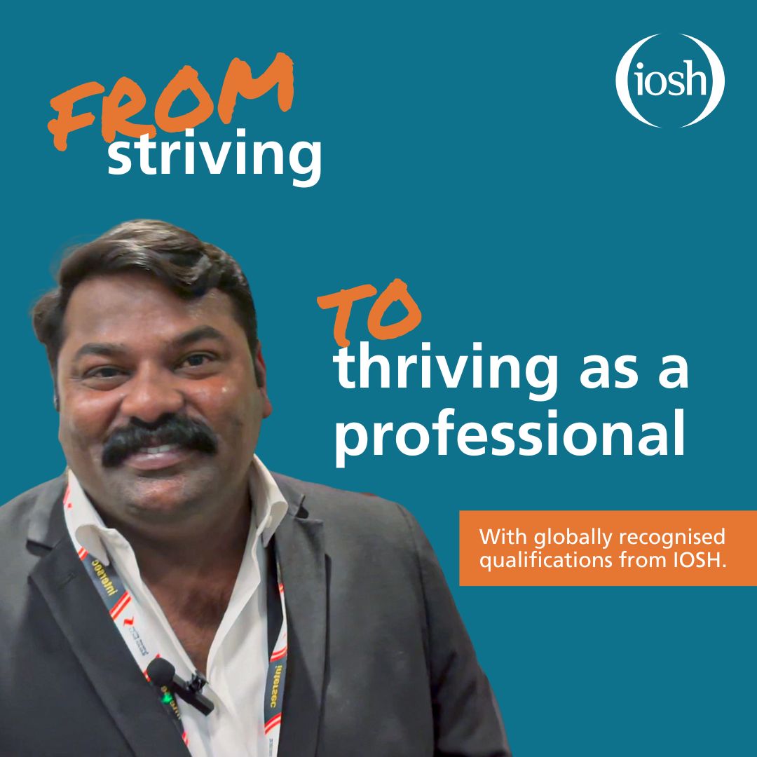 IOSH Facebook ad: Turn effort into excellence