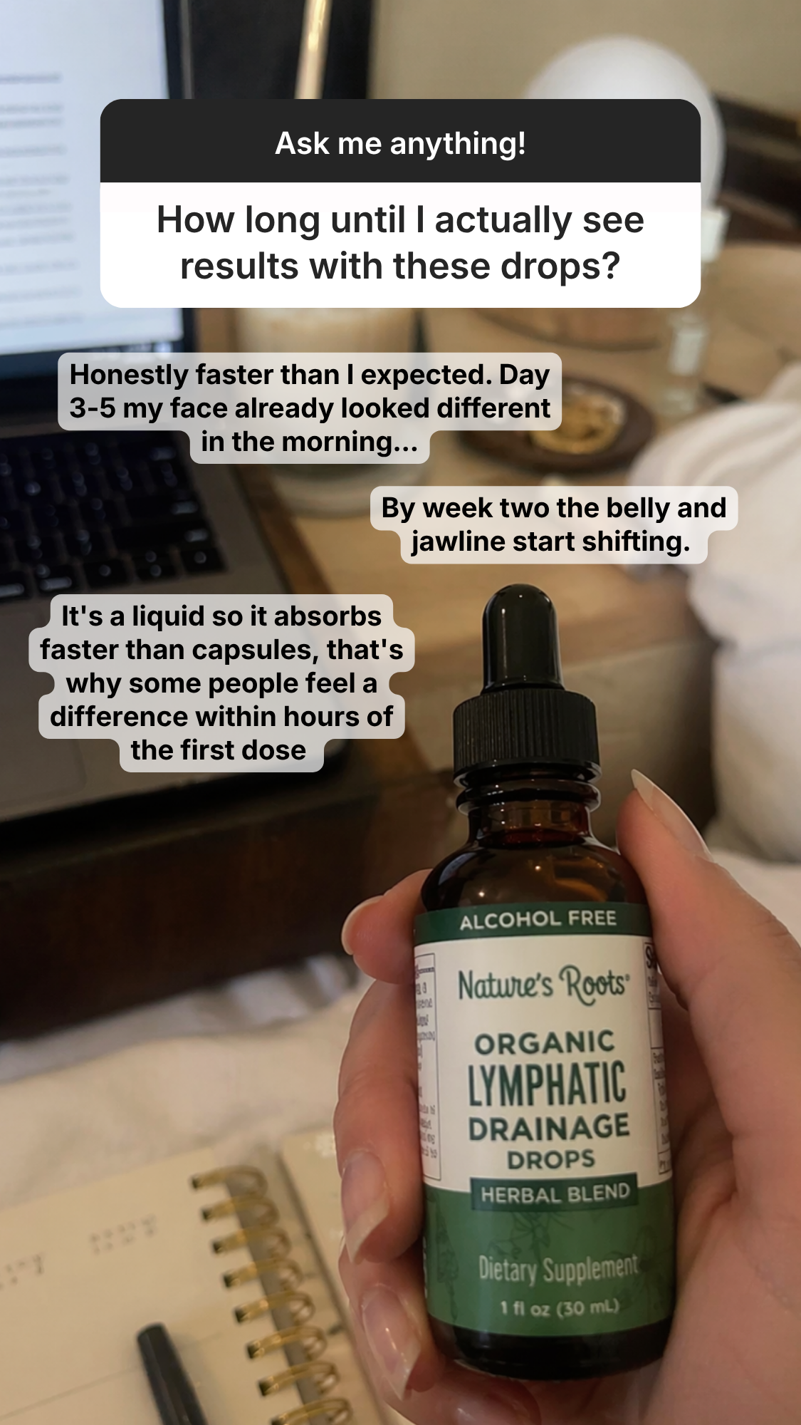 Try Natures Roots Facebook ad: Don’t Blame Your Lifestyle, Fix The Lymphatic System First