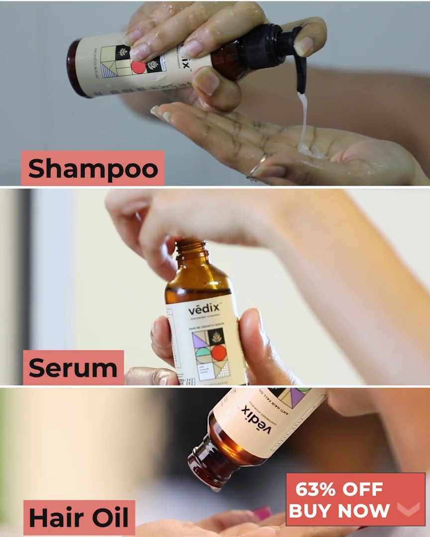 Vedix - Way Of Life Facebook ad: Trusted By 10+ Lakh Indian Women To End Hair Fall- Shop…