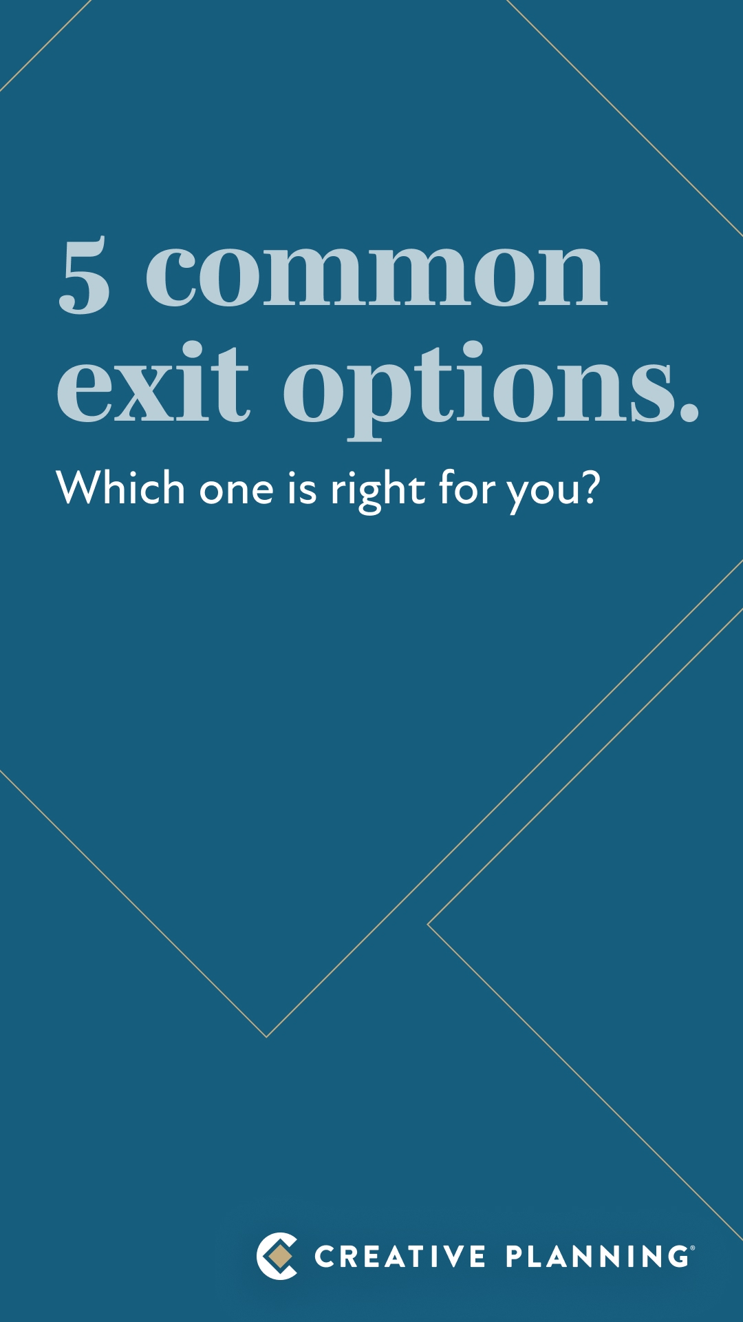 Creative Planning, LLC Facebook ad