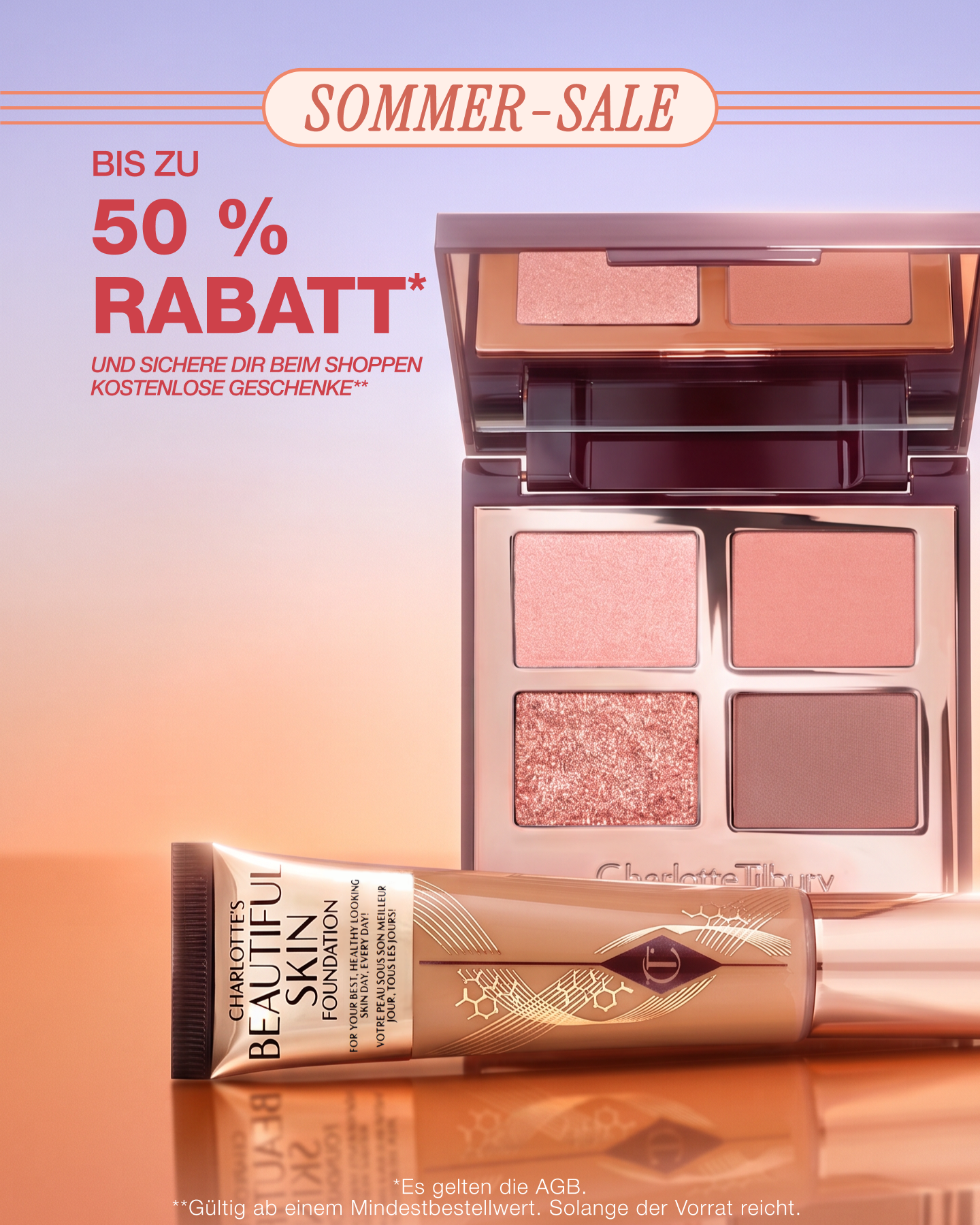 Charlotte Tilbury Facebook ad