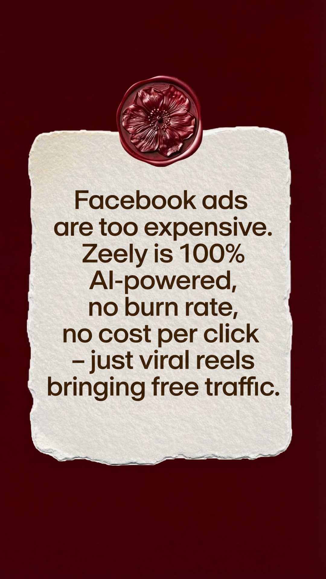 Zeely Facebook ad