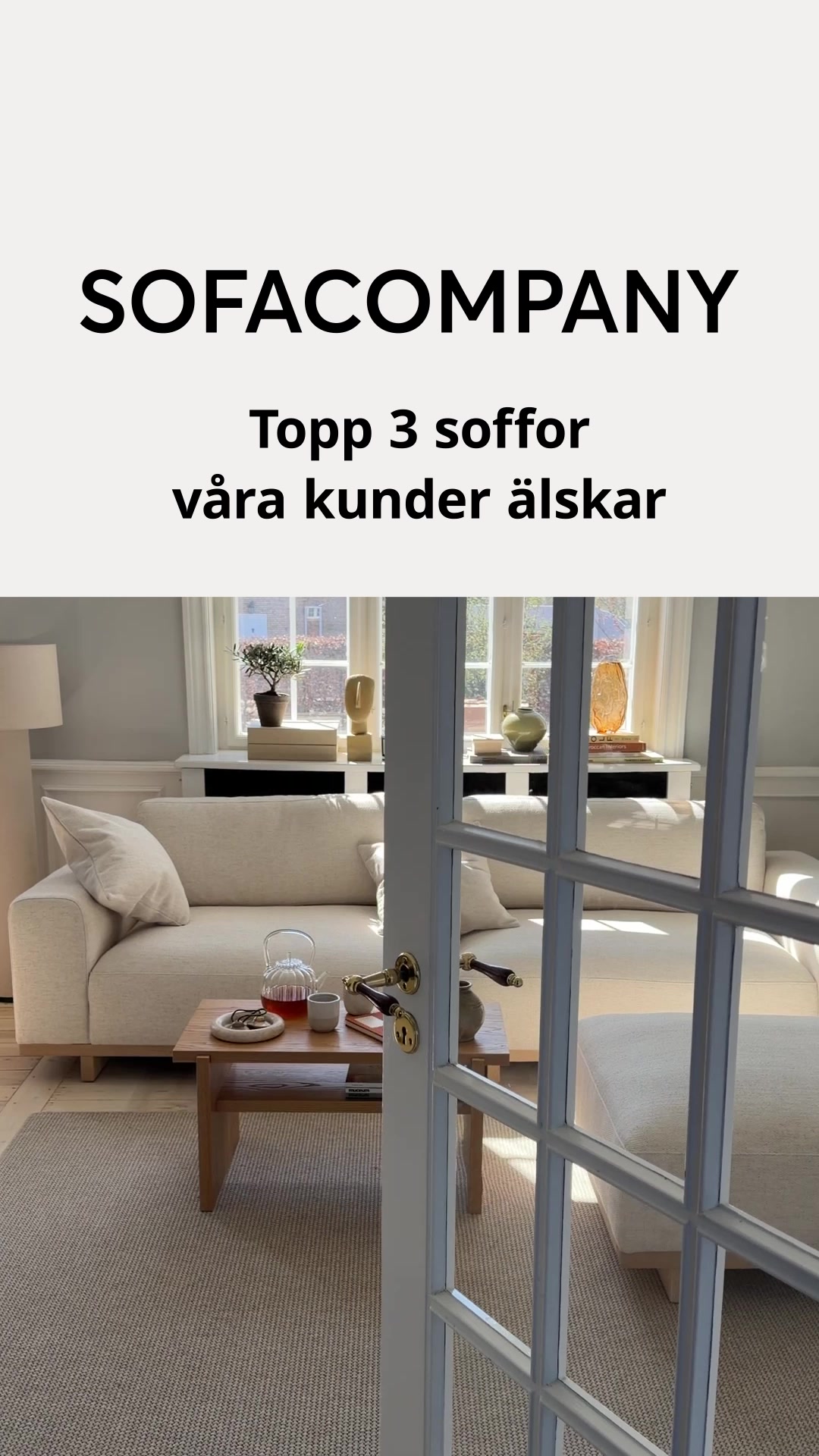 Sofacompany Facebook ad from Jun 15, 2026