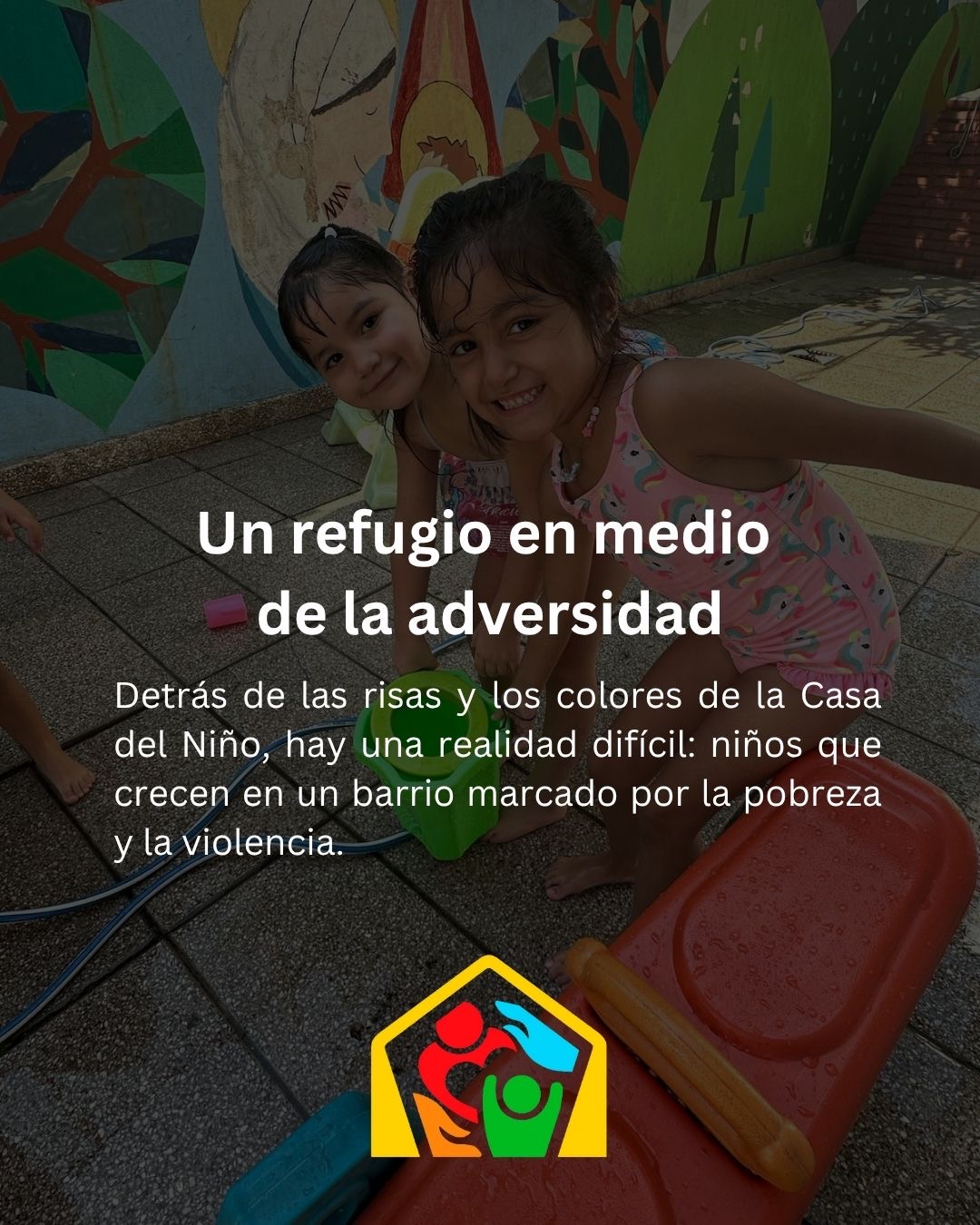 Casa María de Nazaret Facebook ad: En la Casa del Niño, creemos en el…