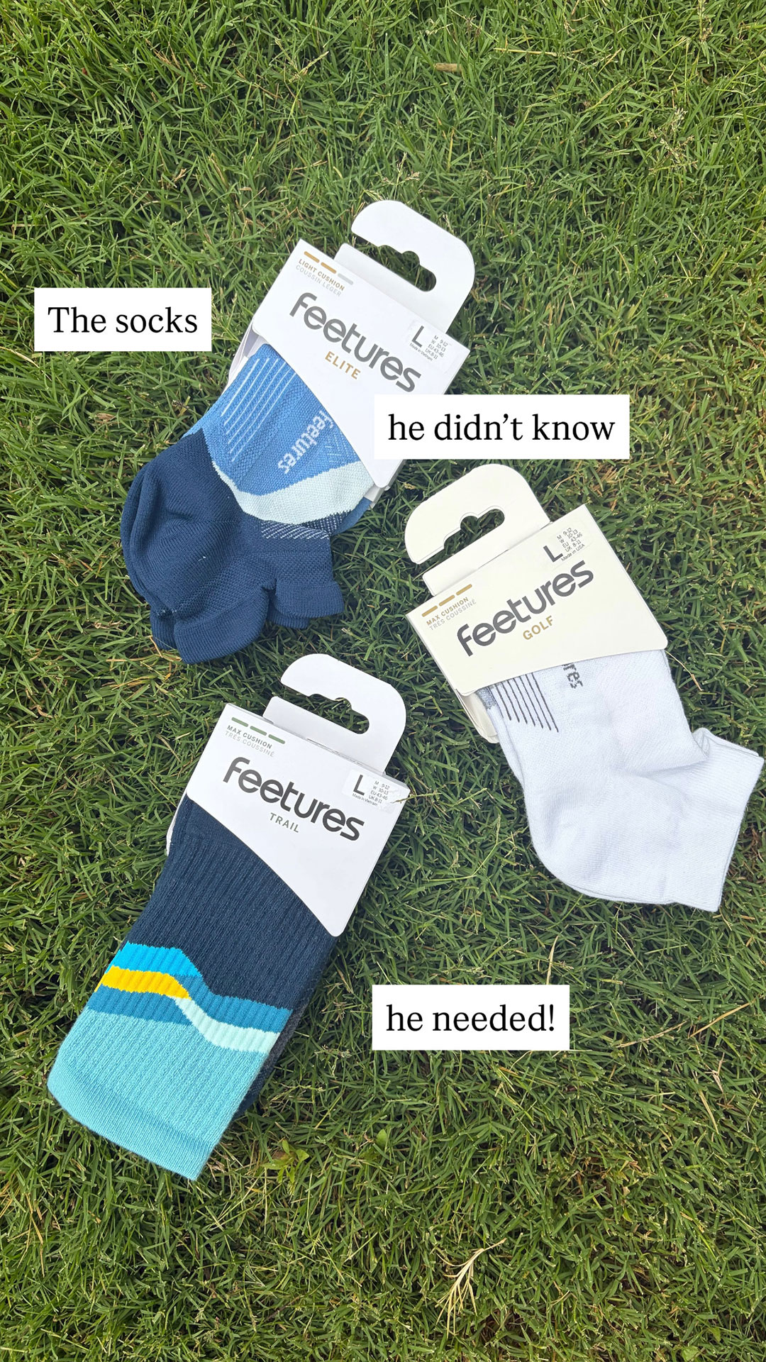 Feetures Facebook ad