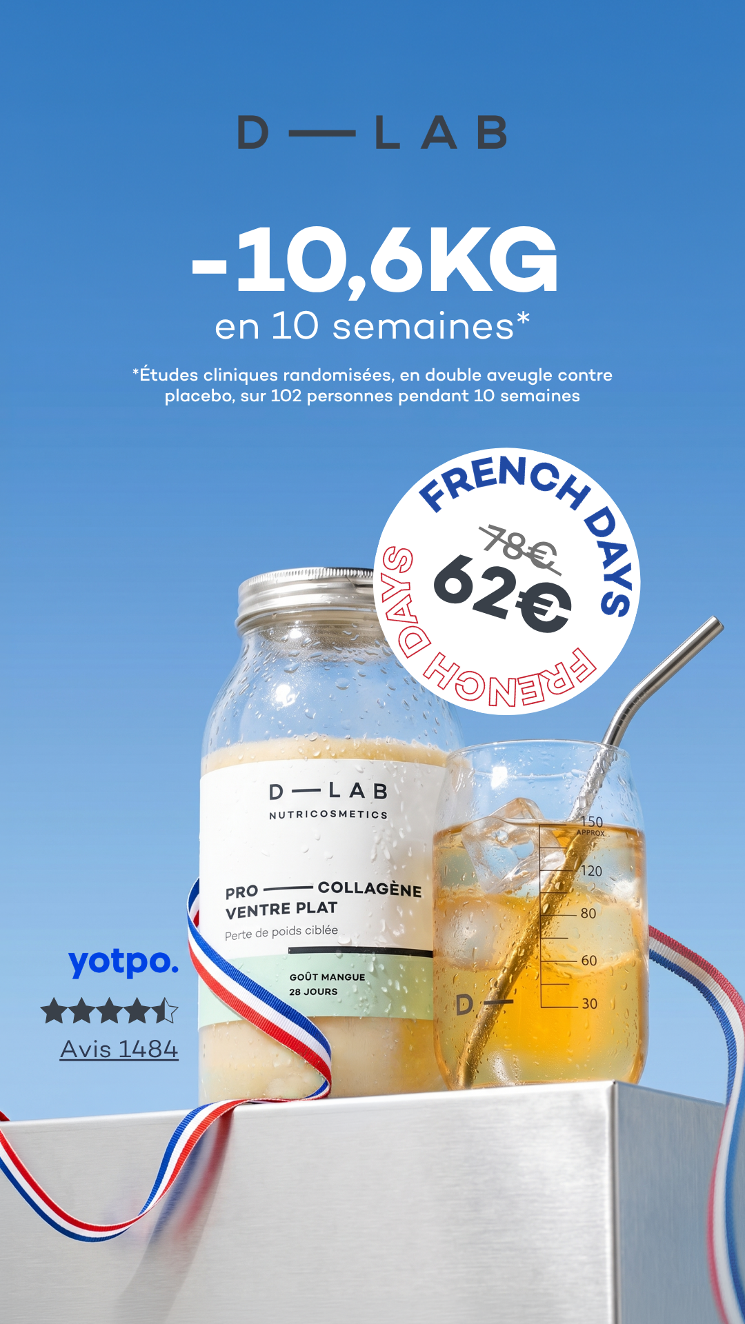 D-LAB NUTRICOSMETICS Facebook ad