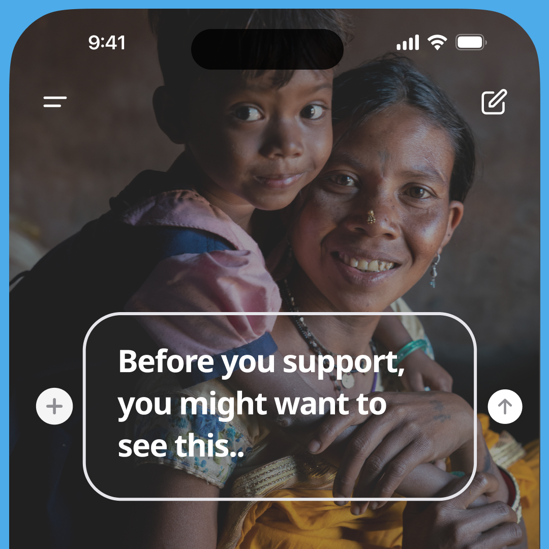 UNICEF India Facebook ad