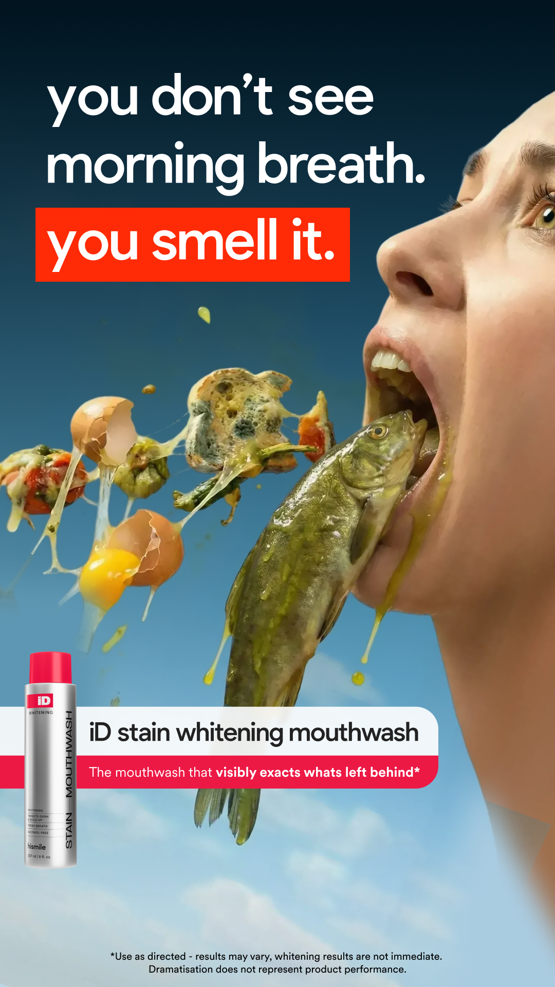 Hismile Facebook ad