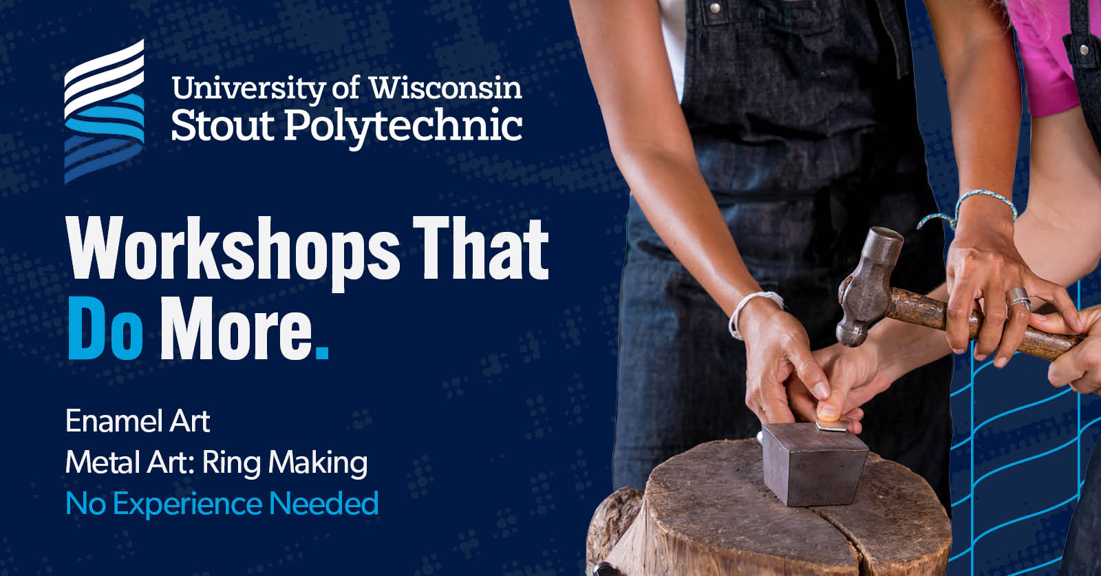 University of Wisconsin-Stout Facebook ad: UW-Stout Workshops