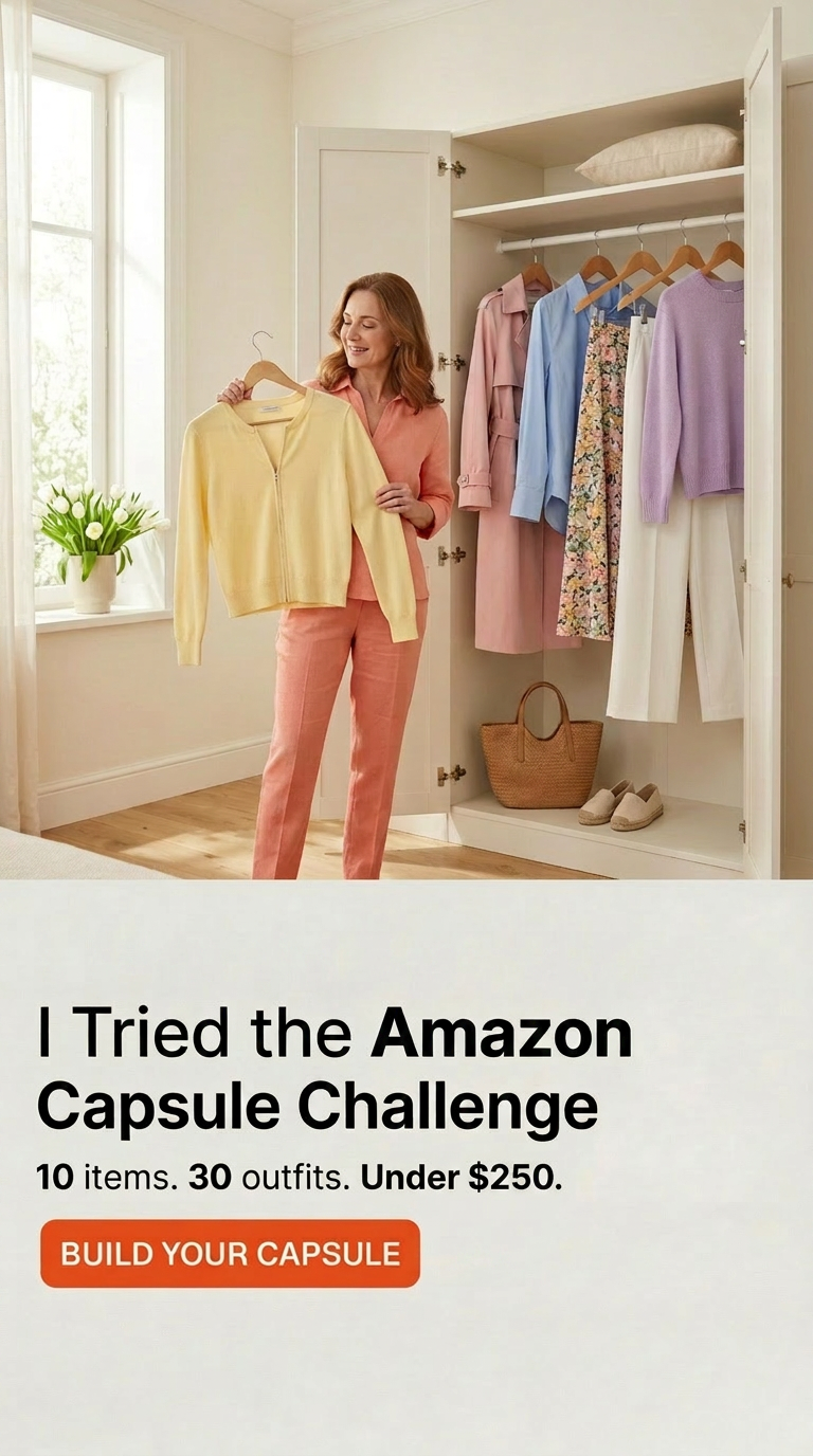 Stylio - Your Personal AI Stylist Facebook ad: Build a capsule that works