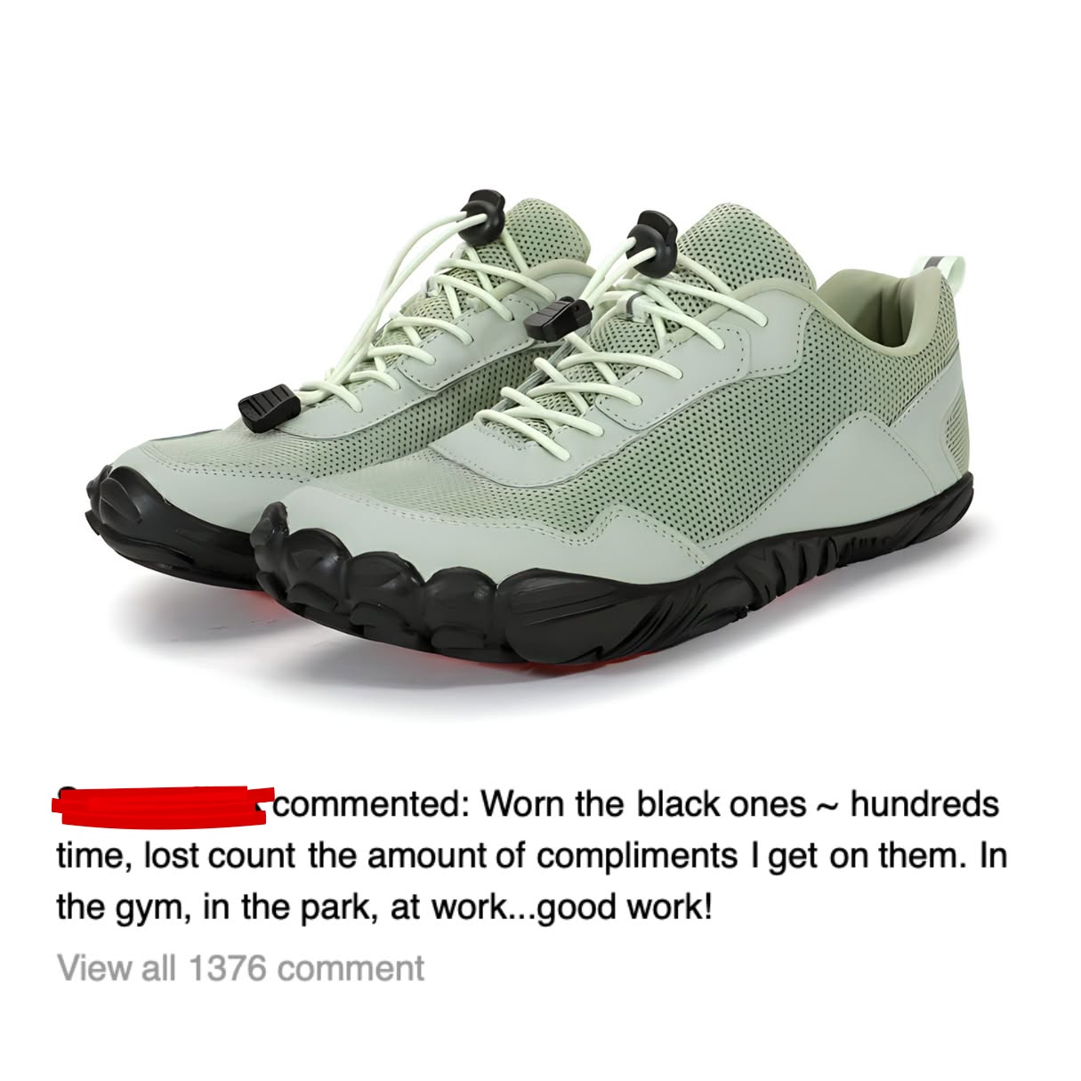 Grönanda Facebook ad: These shoes are FLYING off the shelf!