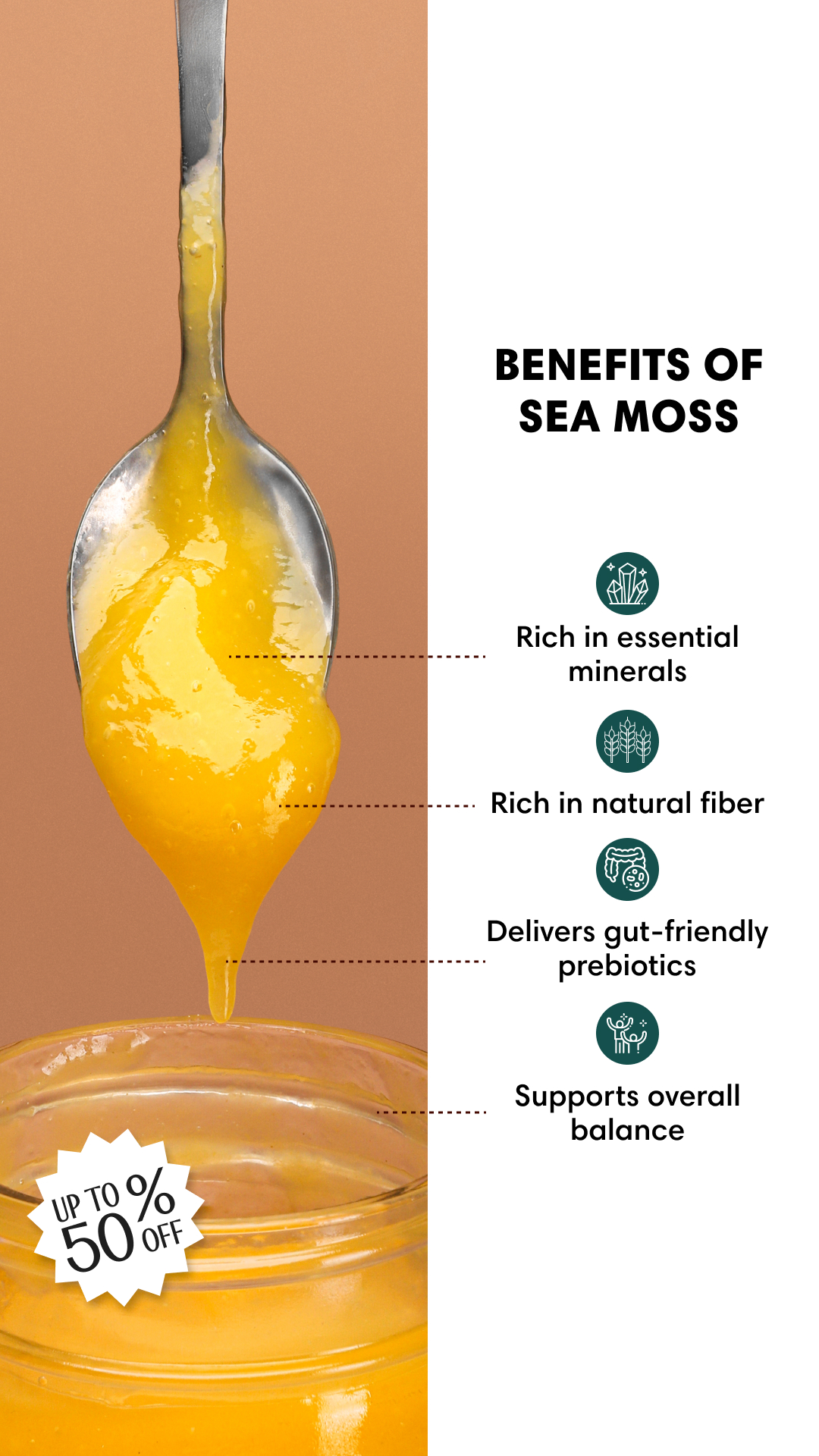 True Sea Moss Health Facebook ad