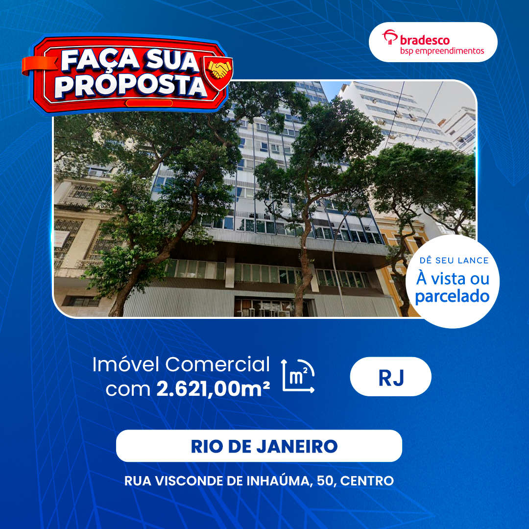 VIP Leilões Facebook ad: Faça sua Proposta Bradesco