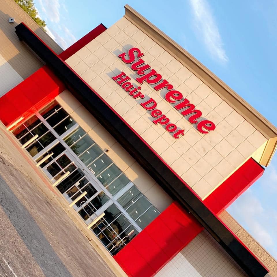 Supreme Hair Depot Facebook ad