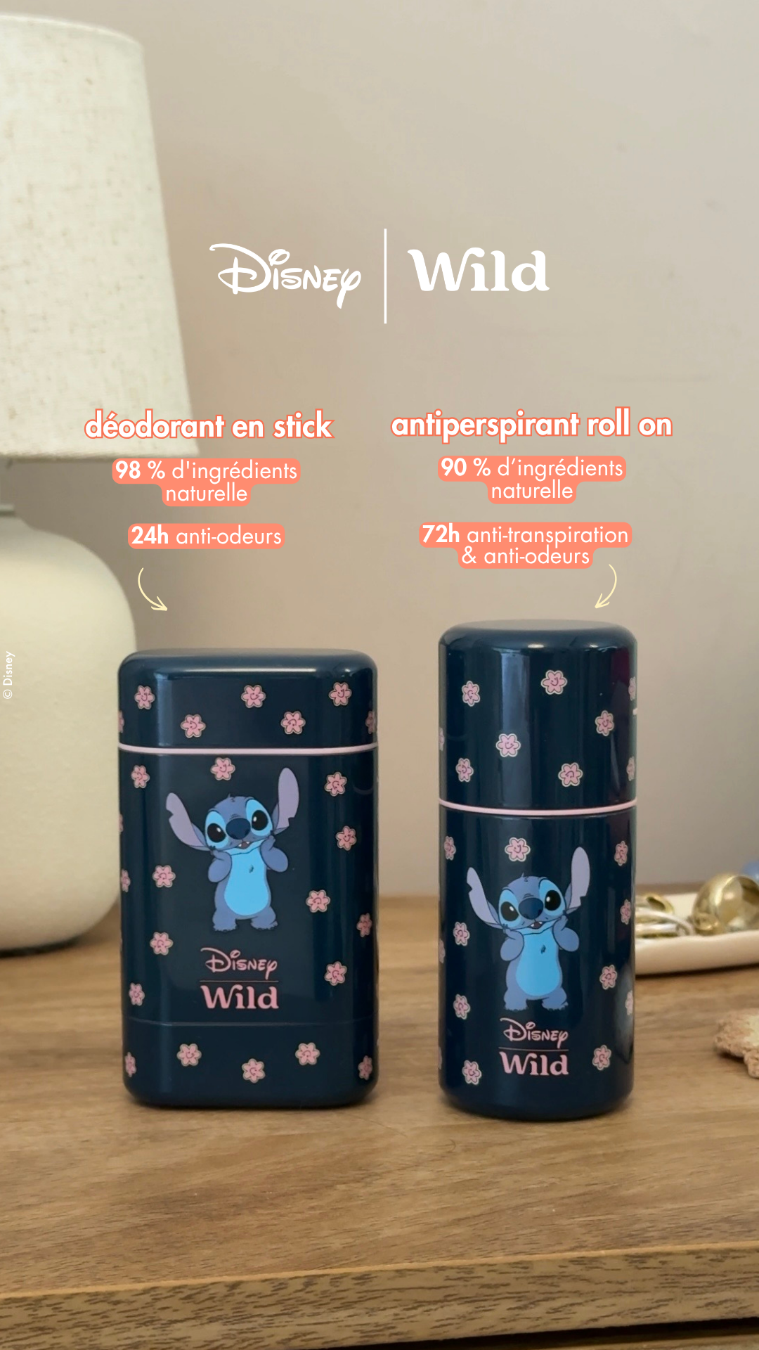 Wild Facebook ad: Les déodorants Wild Disney ont débarqué
