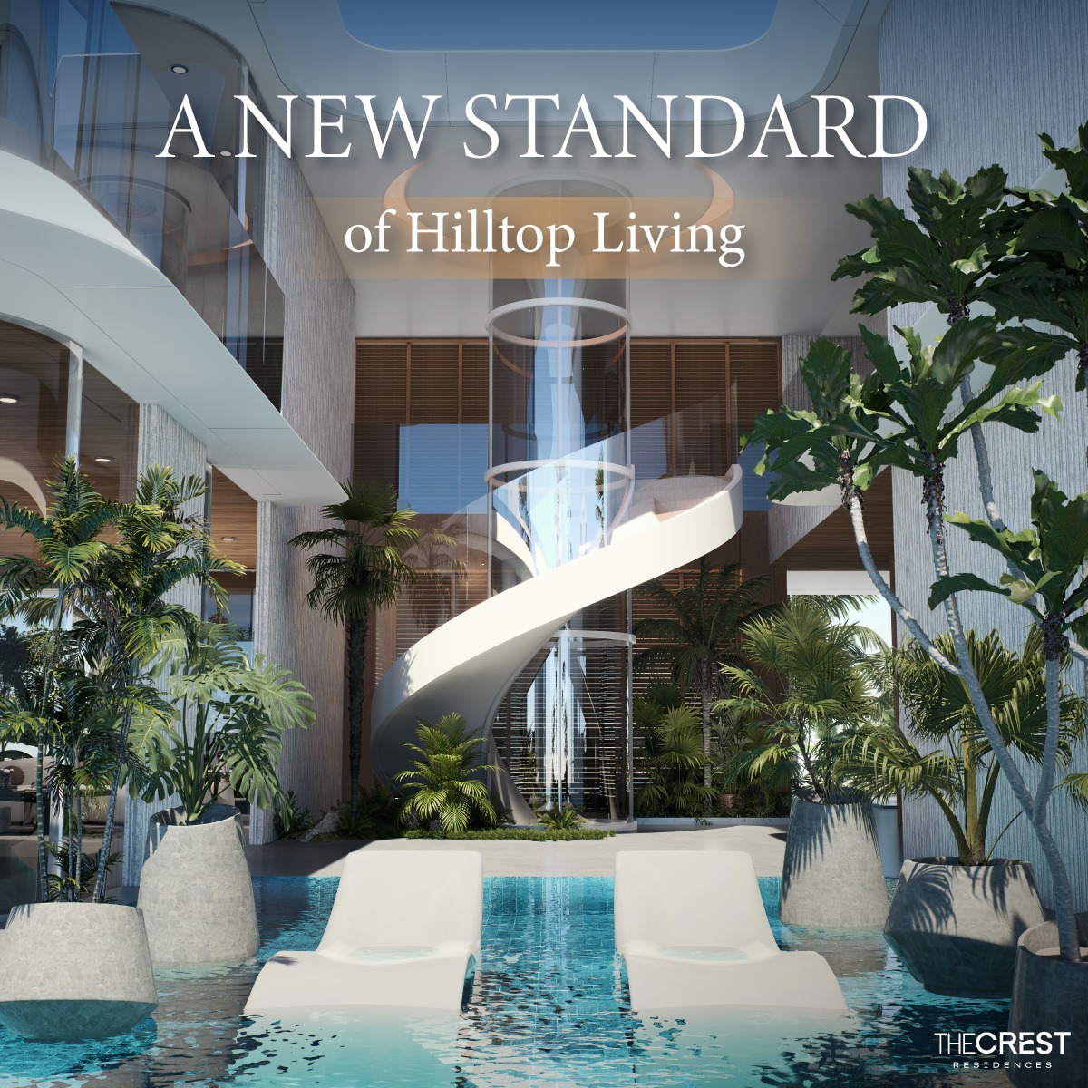 The Crest Samui Luxury Pool Villas Facebook ad