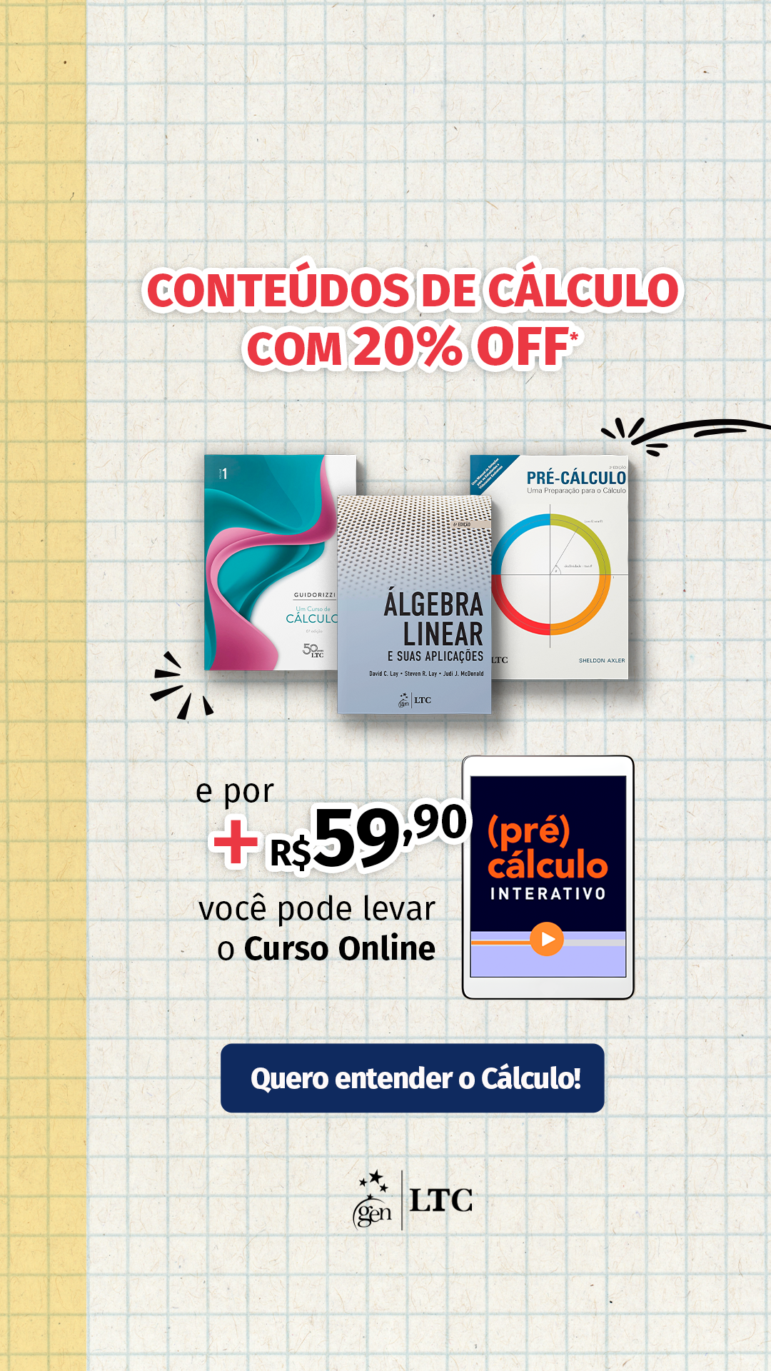 GEN Exatas Facebook ad from Mar 30, 2026