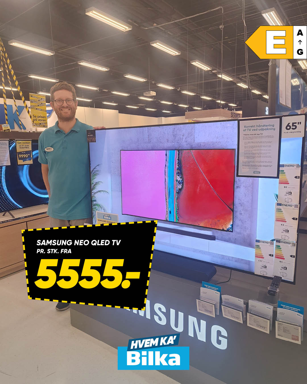 Bilka Facebook ad: Se mere i avisen