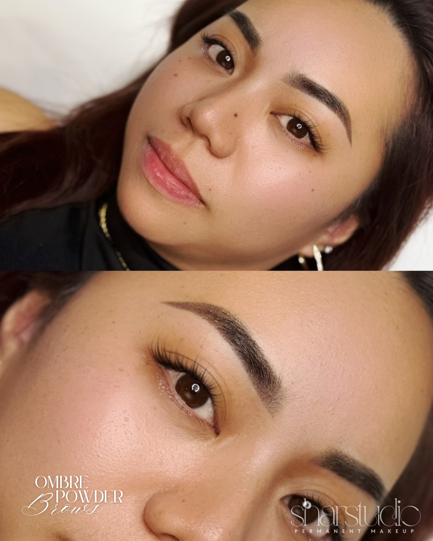 SharStudio Permanent Makeup Facebook ad: Effortless brows. Every single day.